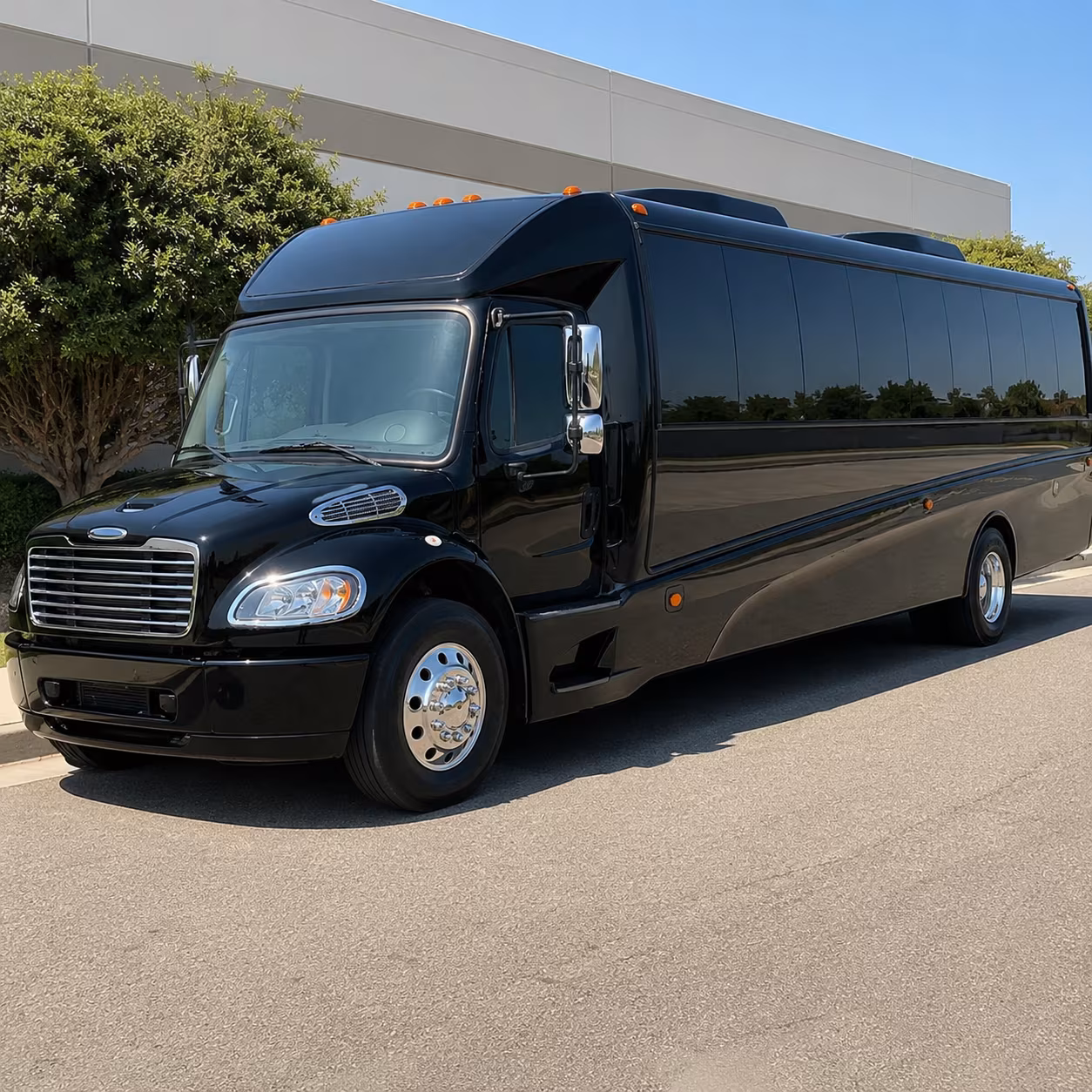 medford 28 passenger minibus