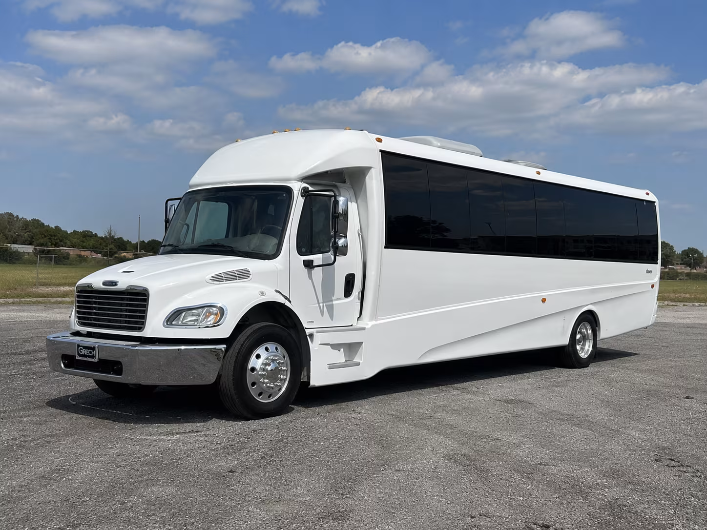 medford 50 passenger party bus