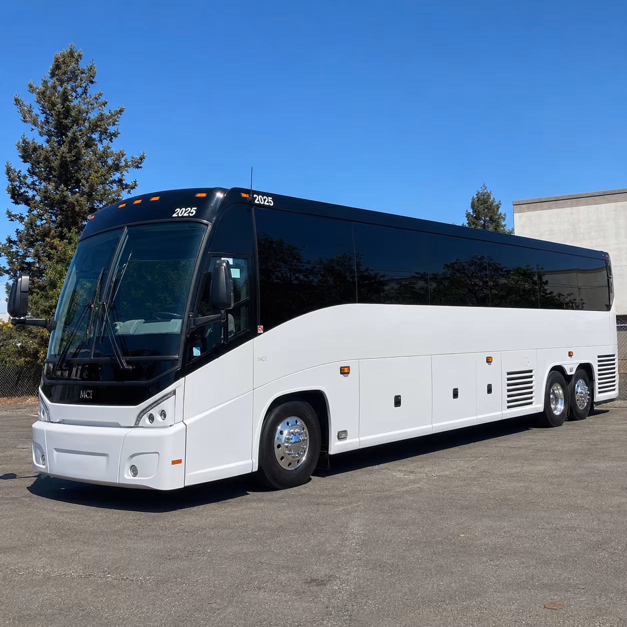 medford airport charter bus rental