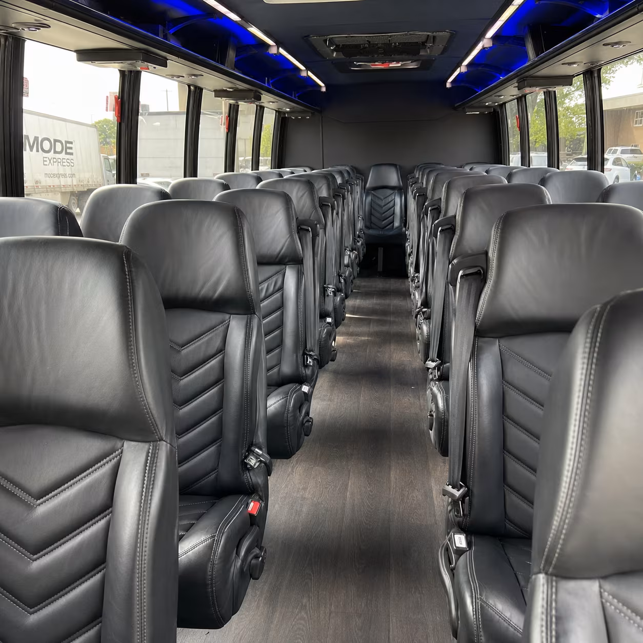 medford bachelor bachelorette transportation onboard seating
