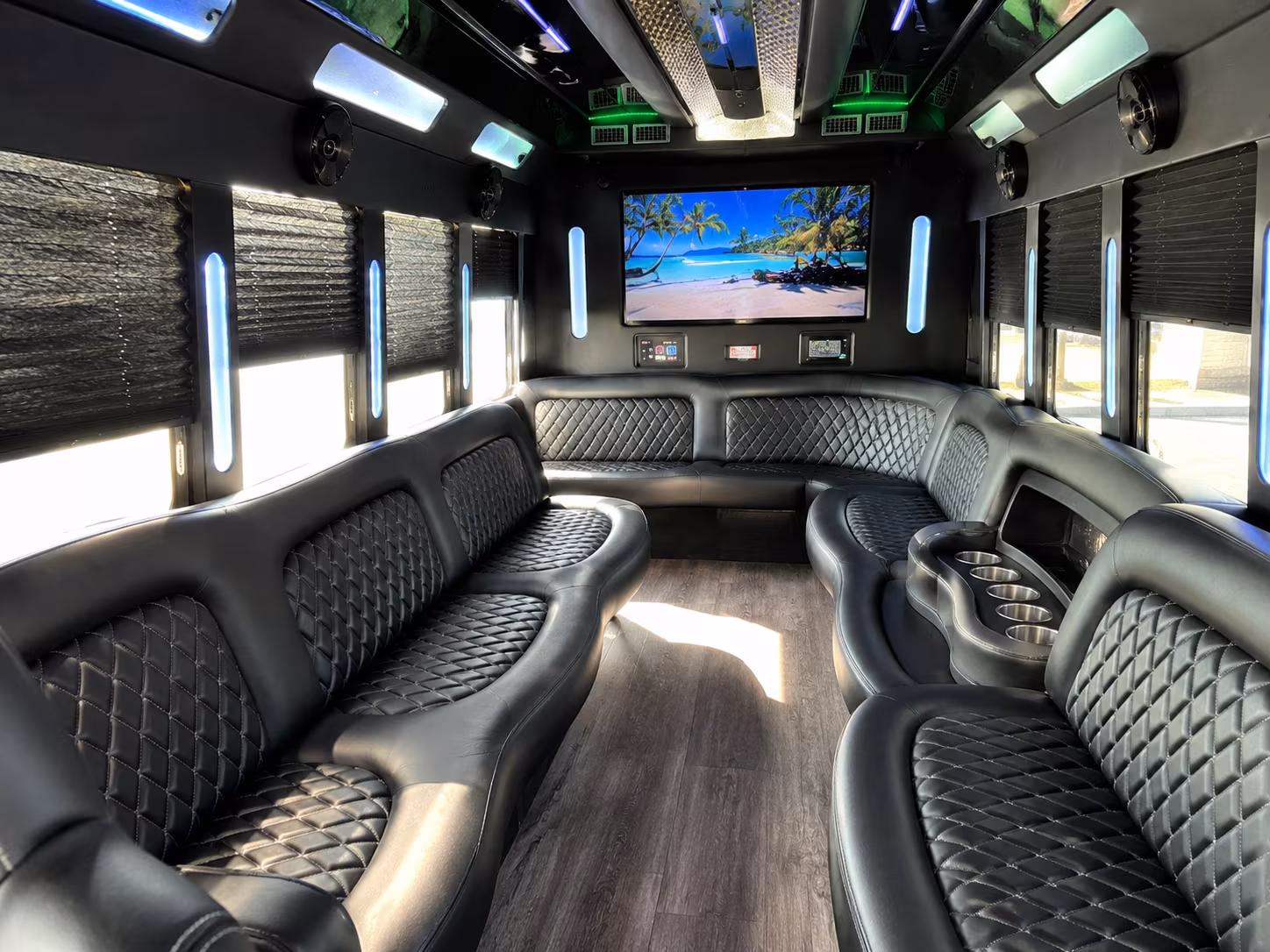 medford corporate party bus rental
