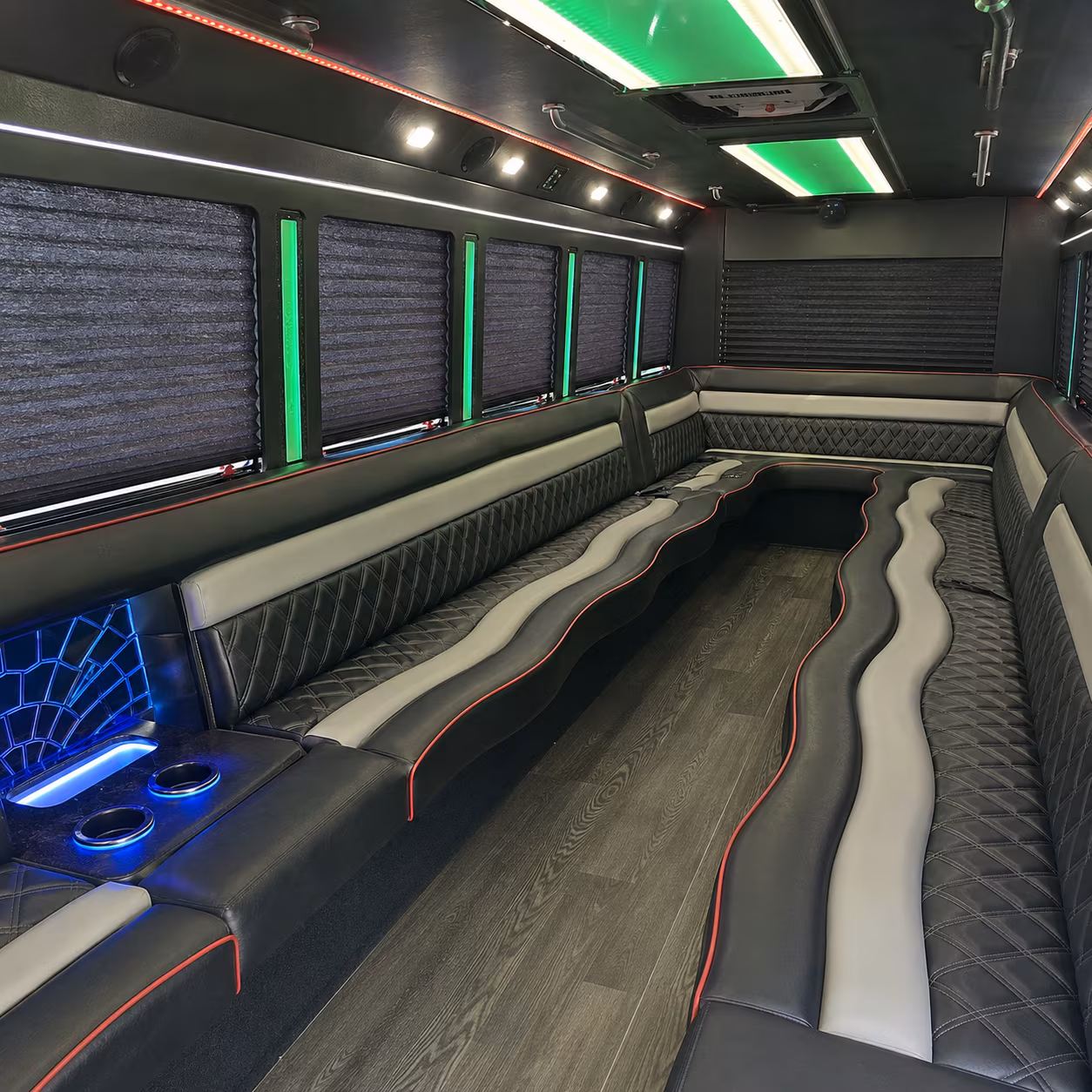 medford night out party bus rental