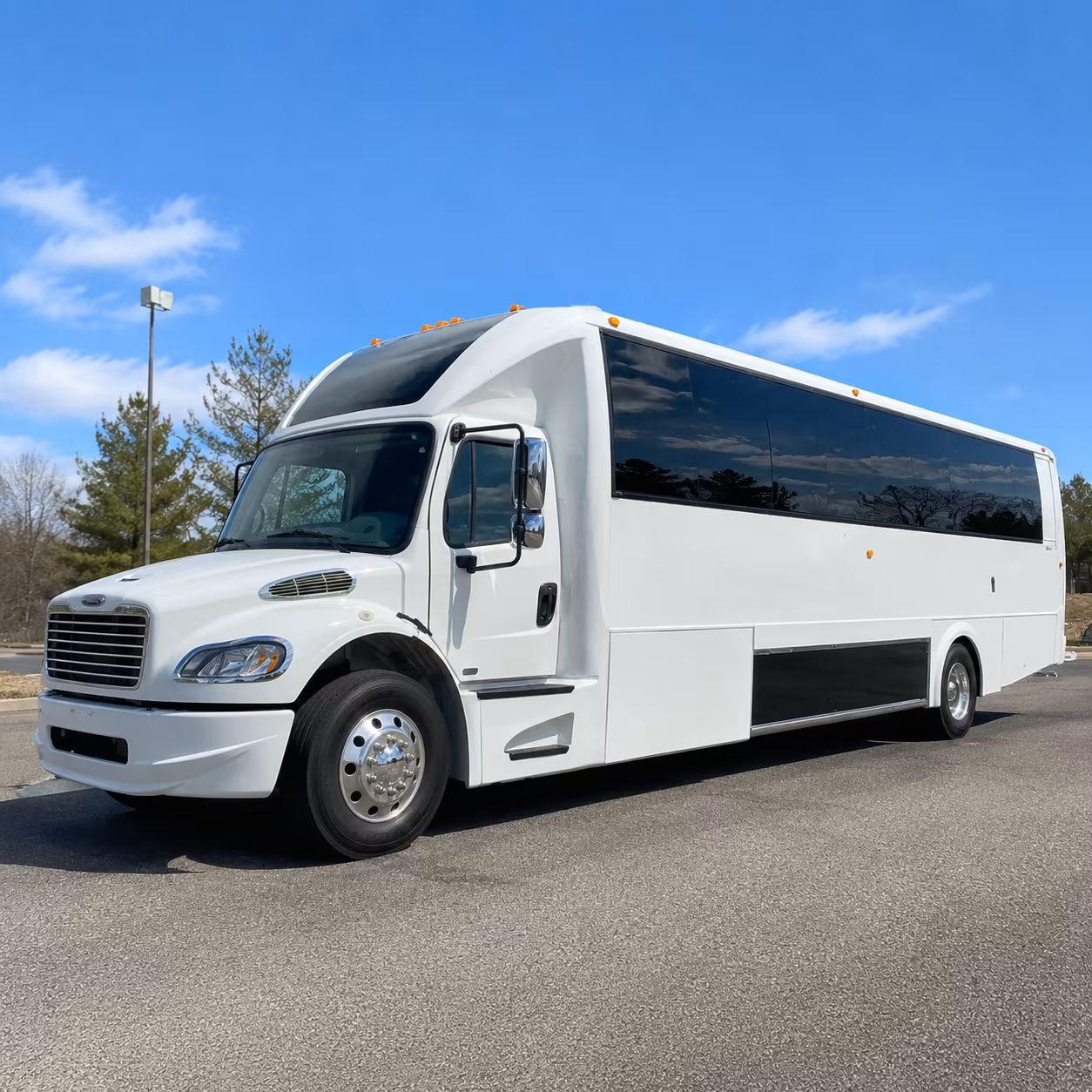 medford sporting event party bus rental
