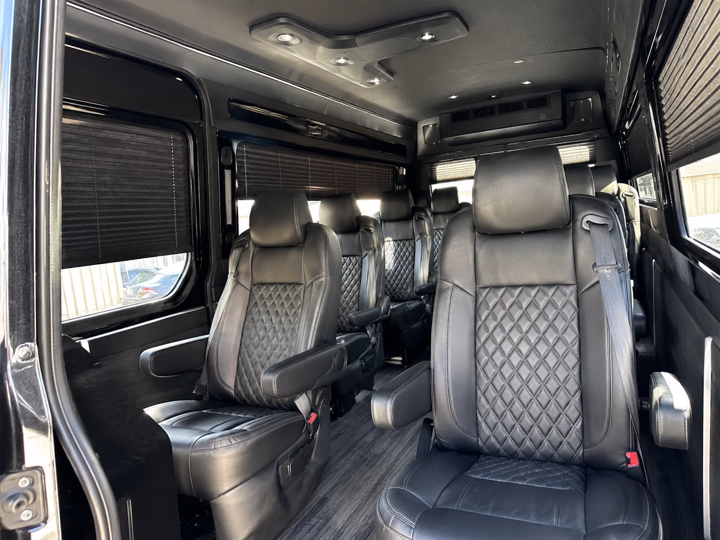 medford sprinter van with driver interior